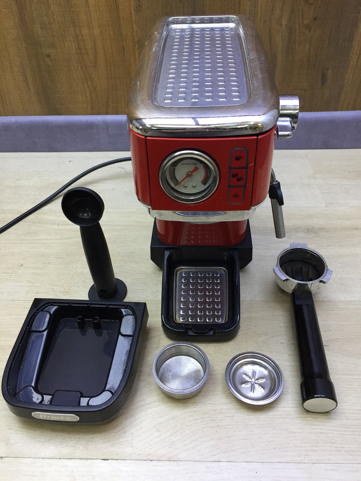 Ariete 1381 Kaffeemaschine mit Manometer, 1300W, I29254