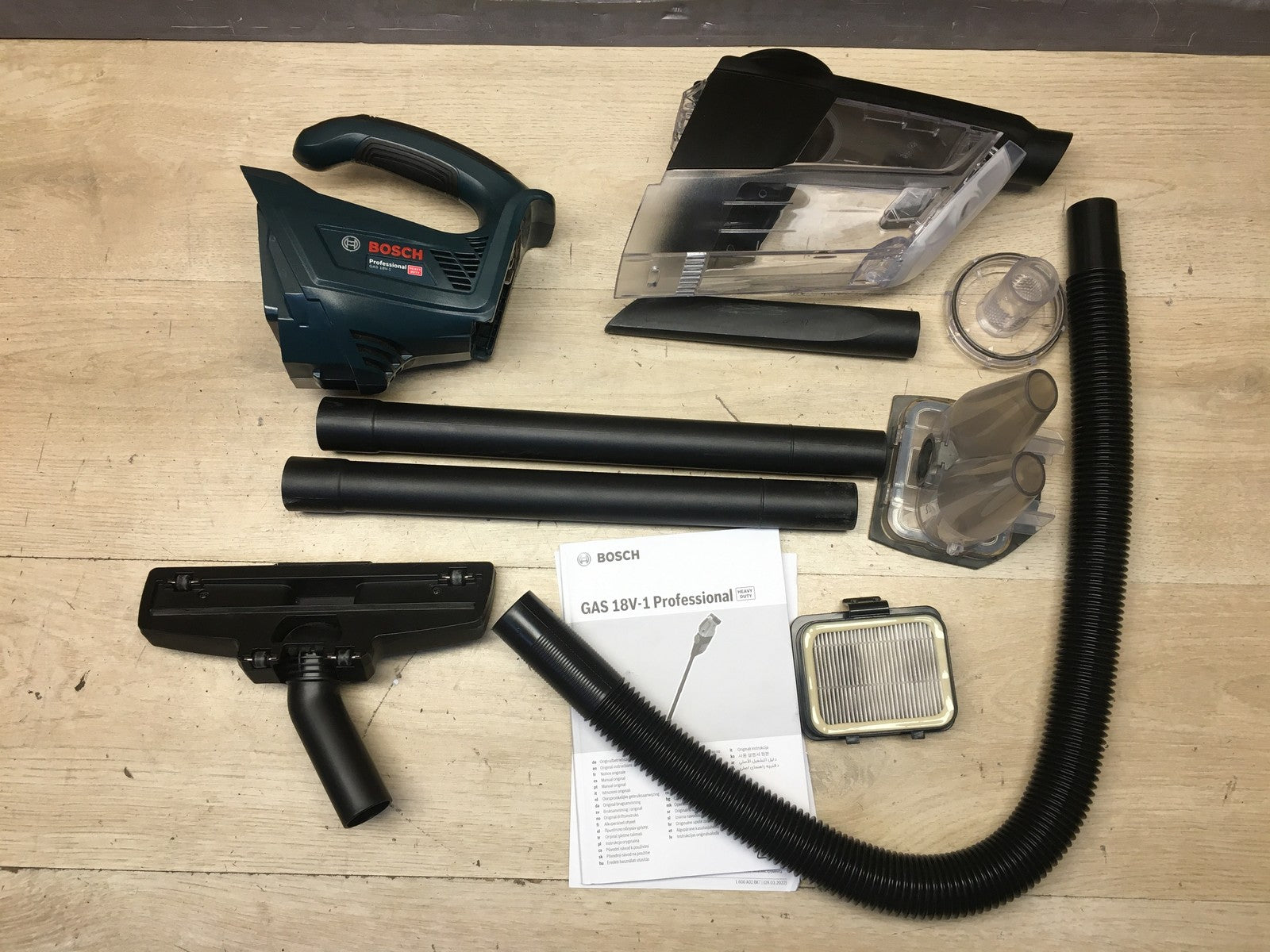 Bosch Professional GAS 18V-1 Handstaubsauger solo (06019C6200), I37877