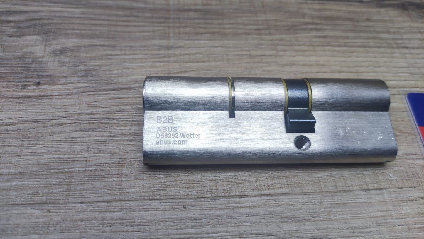 ABUS Profilzylinder XP20SN 35/55 inkl Sicherungskarte & 3 Schlüsseln, I37334