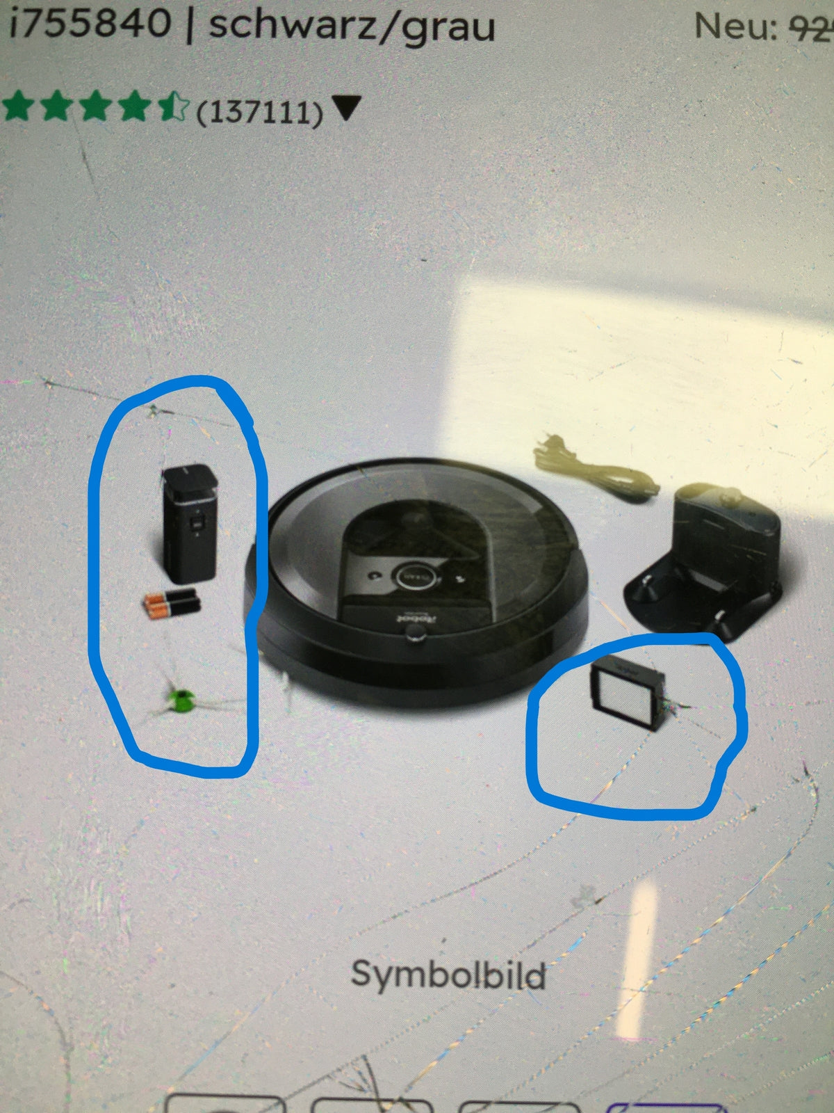 iRobot Roomba i7 (i7156) App-steuerbarer Saugroboter, I31160