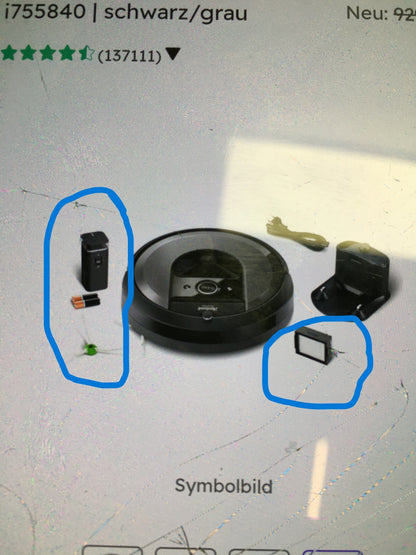 iRobot Roomba i7 (i7156) App-steuerbarer Saugroboter, I31160