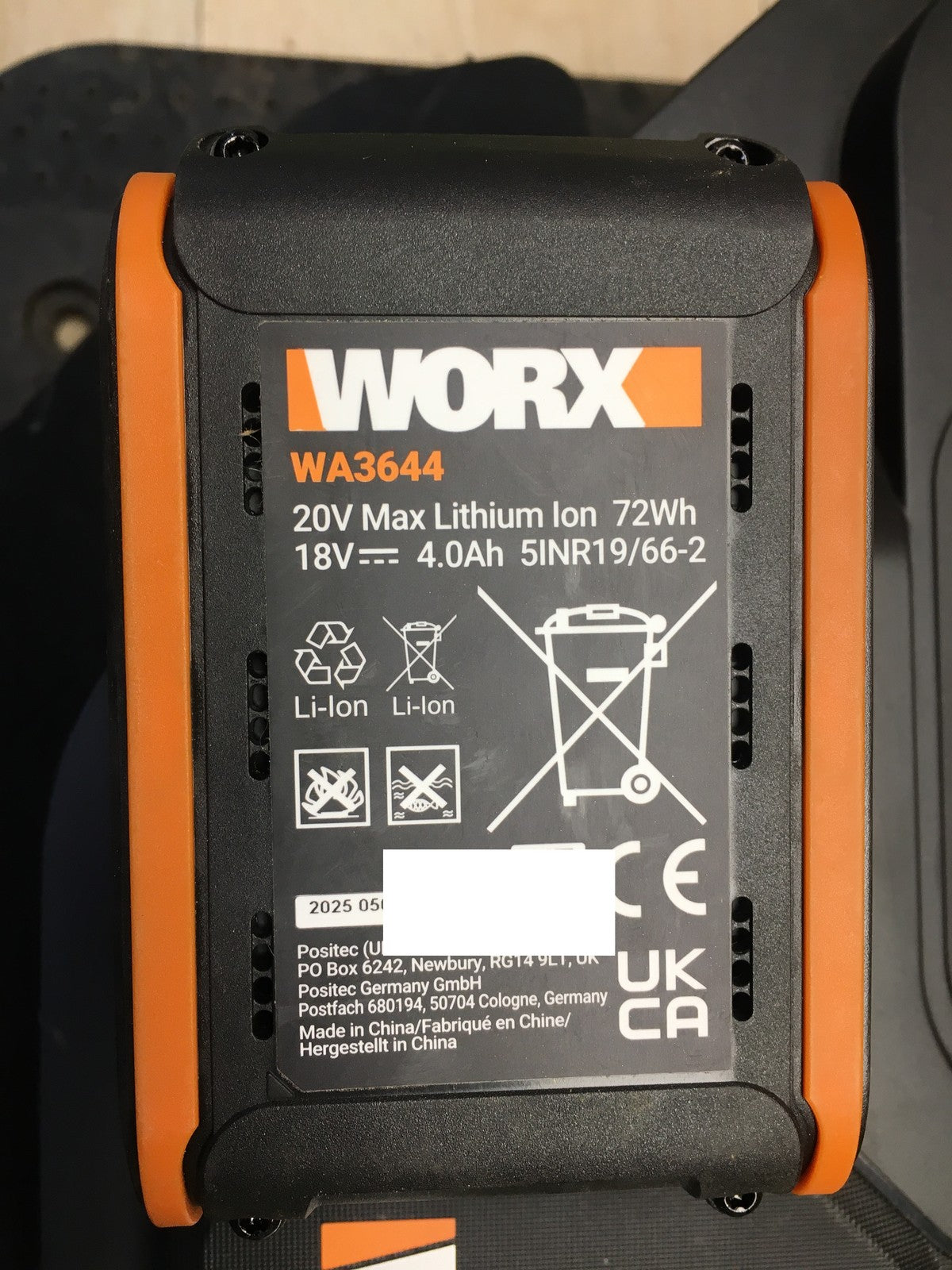 WORX Landroid Vision L1600 Mähroboter WR216E.1, für Gärten bis 1600m², I40798