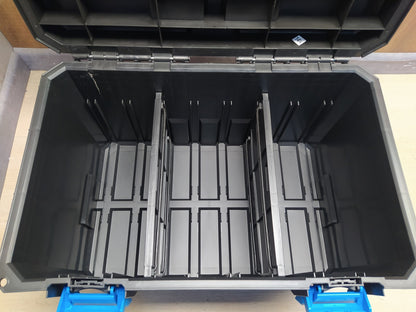 Högert Technik HT7G502 Werkzeugkasten, Tragfähigkeit bis zu 50 kg, I38991