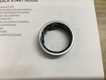 Samsung Galaxy Smart Ring Titanium Silver SM-Q500, Größe 10 (US), I39756