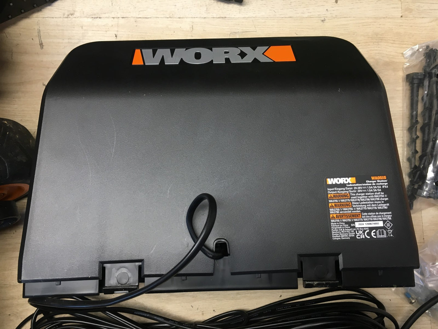 WORX Landroid Vision M600 Mähroboter ohne Begrenzungskabel WR206E.1 I38369
