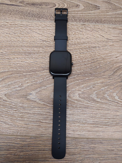 AMAZFIT GTS Smartwatch, Obsidian Black, I39354