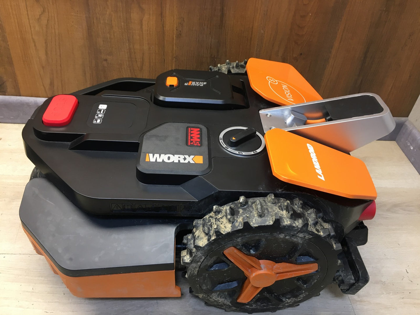 WORX Landroid Vision S250 Mähroboter ohne Begrenzungskabel WR202E, I38364