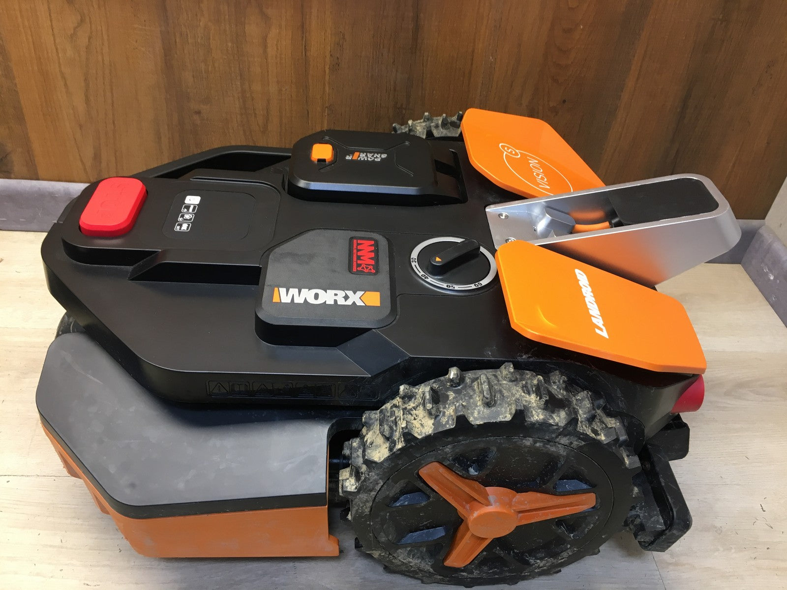 WORX Landroid Vision S250 Mähroboter ohne Begrenzungskabel WR202E, I38364