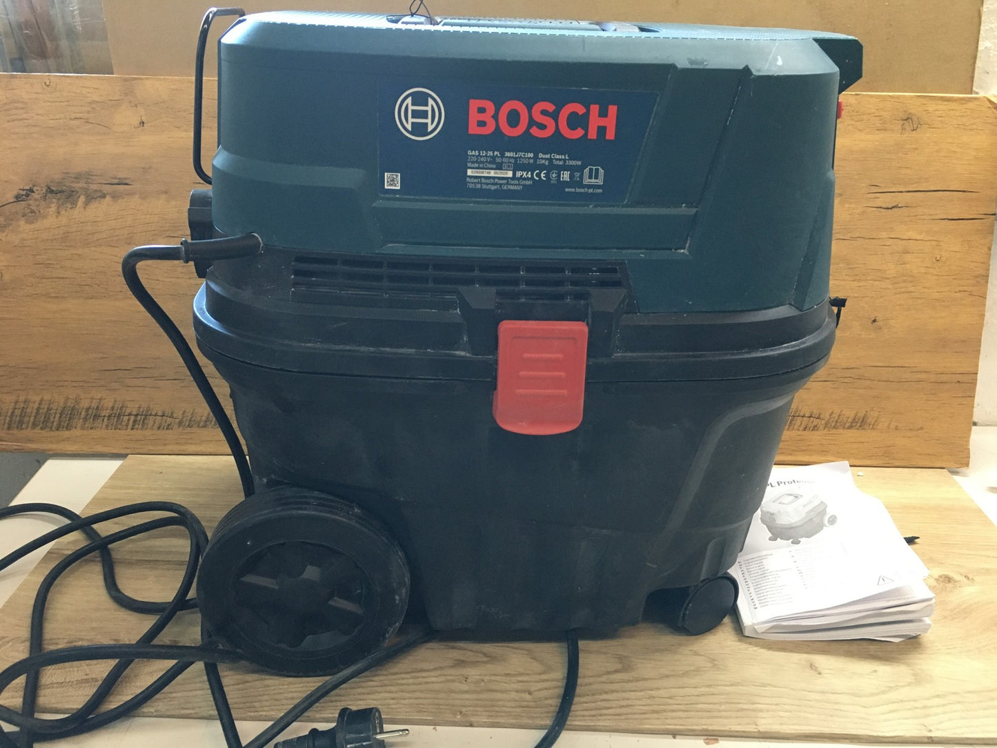 Bosch Professional Nass-/Trockensauger Gas 12-25 PL, I40007