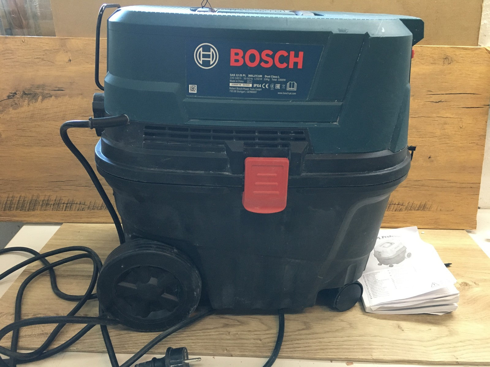 Bosch Professional Nass-/Trockensauger Gas 12-25 PL, I40007