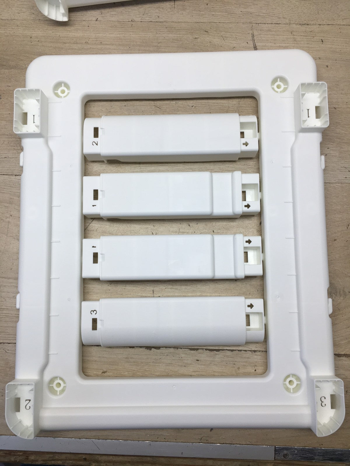 Cetomo Schubladenbox, 5 Schubladen, Aufbewahrungsturm mit Rollen, I39880