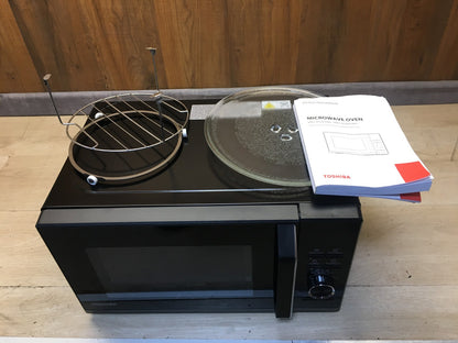 Toshiba MW3-AG20PE(BK) Mikrowelle mit Grill 20L 3-in-1 800W, Grill 1000W, I38989