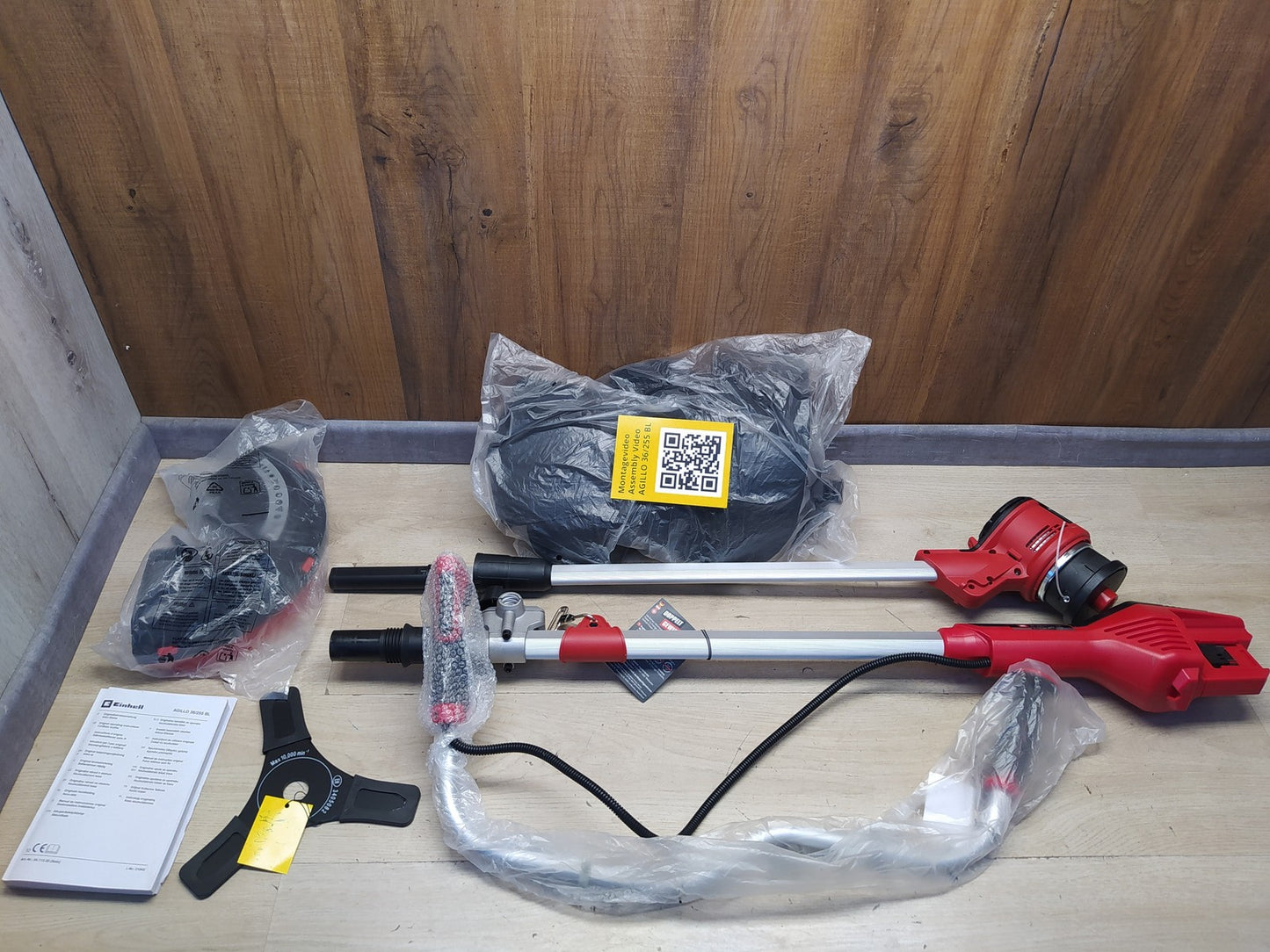 Einhell AGILLO 36/255 BL Akku-Rasentrimmer SOLO 3411320, I37543