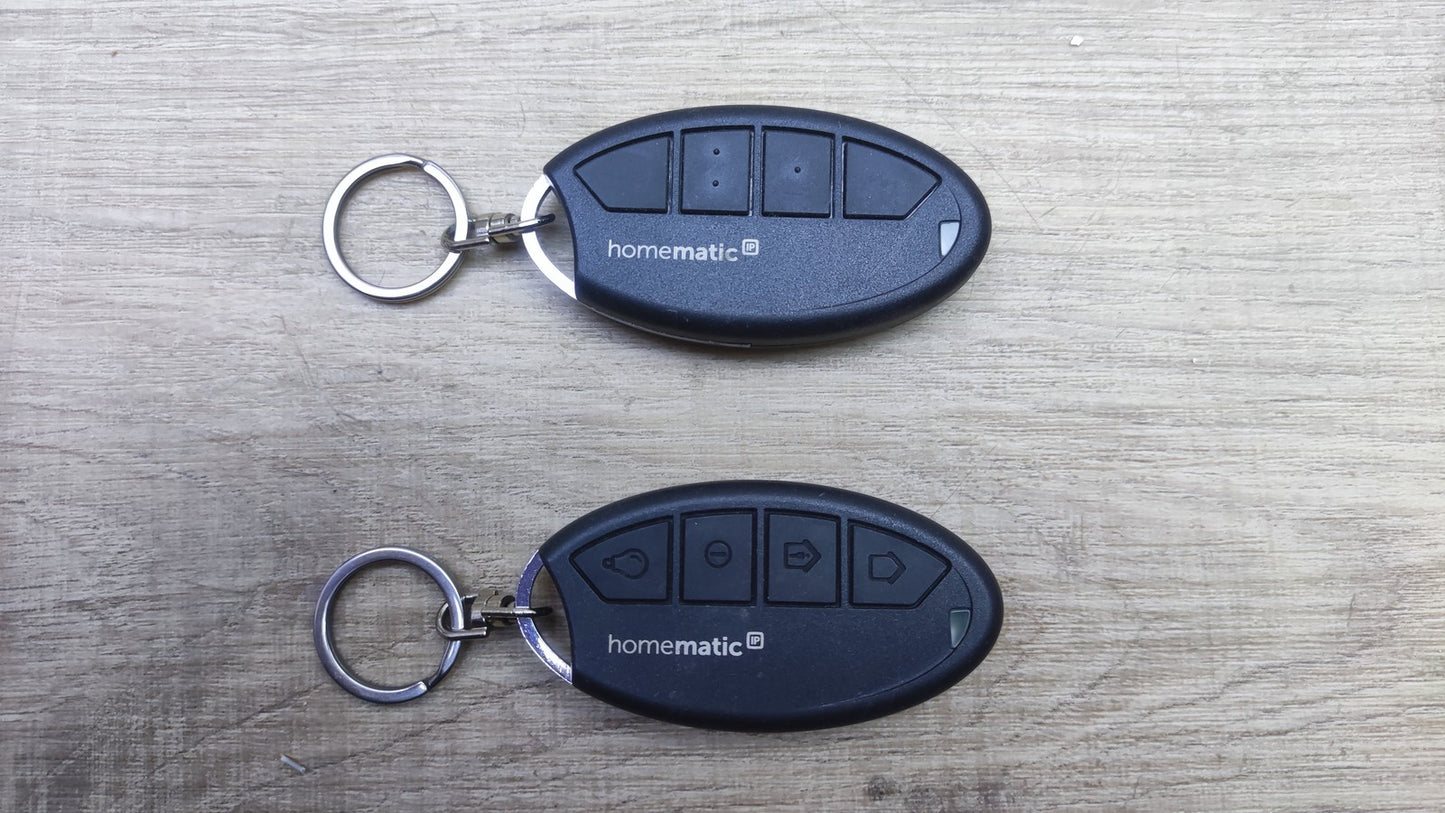 Homematic HmIP-KRCA und HmIP-KRC4 Schlüsselbundfernbedienungen I36353
