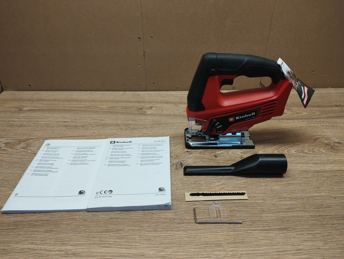 Einhell Akku-Stichsäge TC-JS 18 Li solo, 20 mm Hubhöhe, I39777