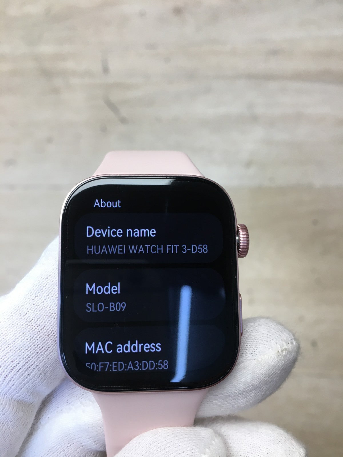 HUAWEI Watch Fit 3 Smartwatch SLO-B09, rosa, I39146