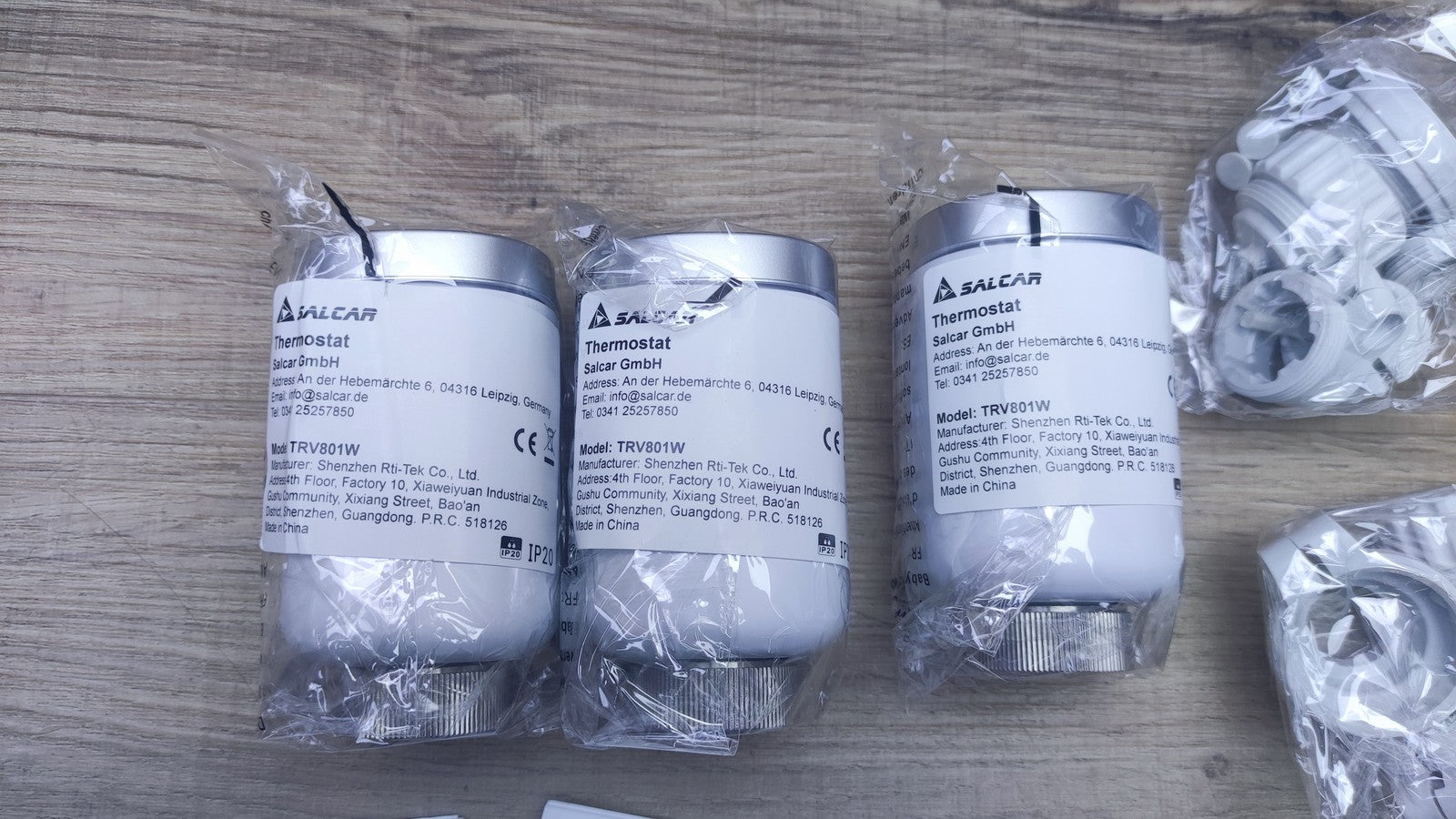 SALCAR Smart Home Heizkörperthermostat TRV801W 3er Set, I37520