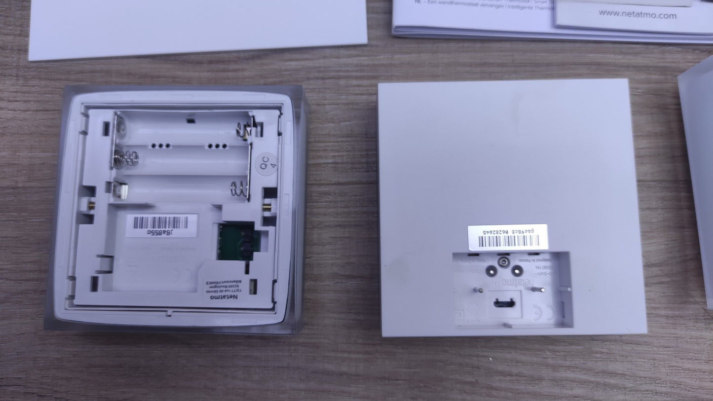 Netatmo NTH01 WLAN Thermostat für Einzelkessel, I34727
