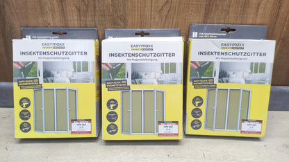 EASYmaxx Fliegengitter mit Magic Click für Fenster bis 150x130 cm, 3 St, I38044