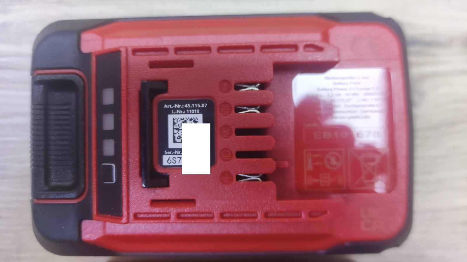 Einhell Akku PXC-Twinpack 5,2 Ah Power X-Change, Li-Ion, 18 V, I38193