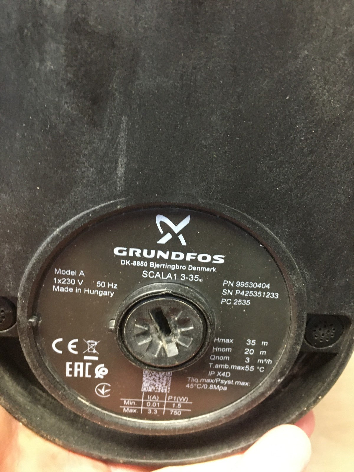 GRUNDFOS Wasserpumpe SCALA1 3-35 (99530404), I41049