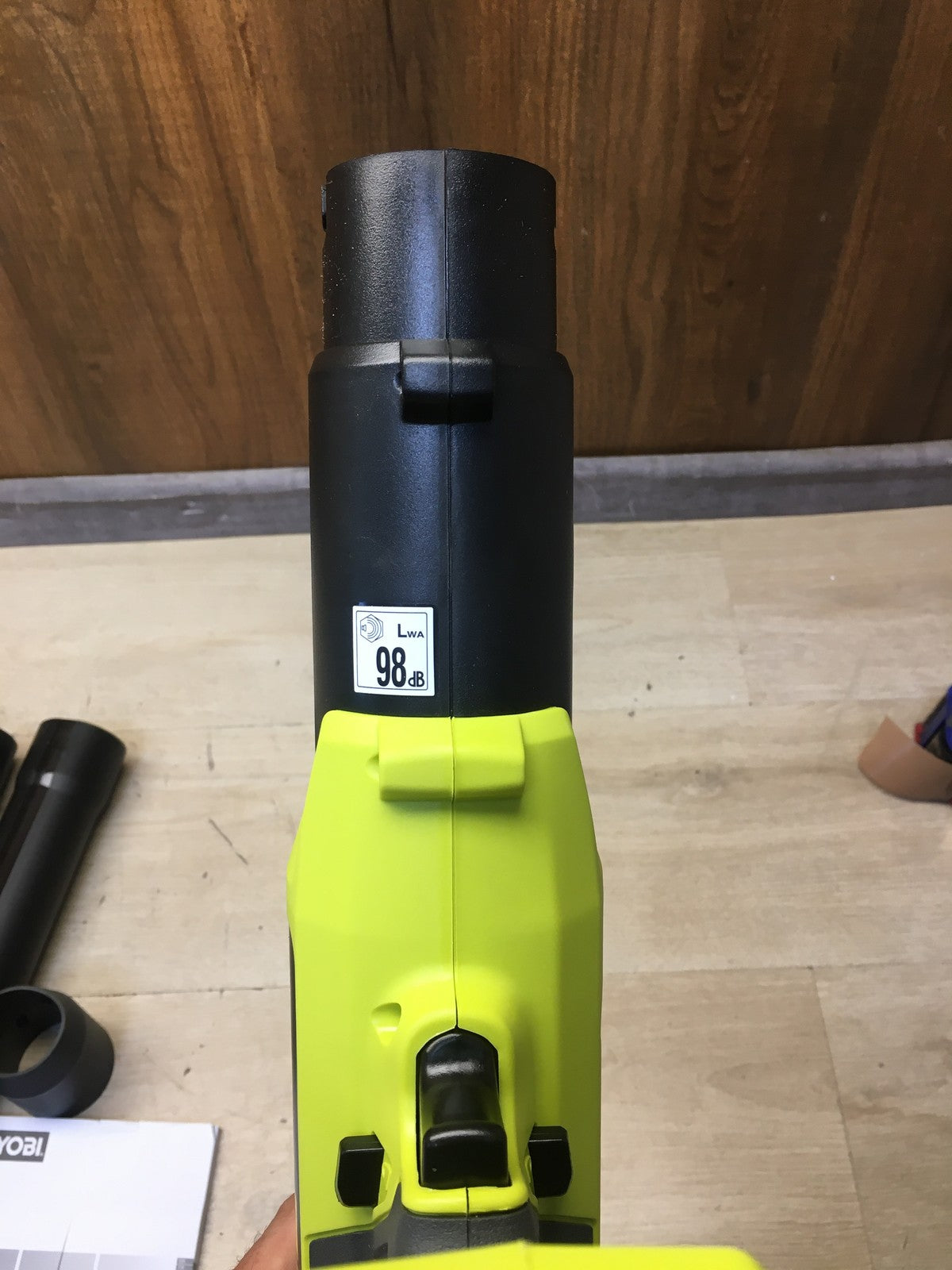 RYOBI 18 V ONE+ HP Brushless Akku-Laubgebläse RY18BLCXA Solo, I39865