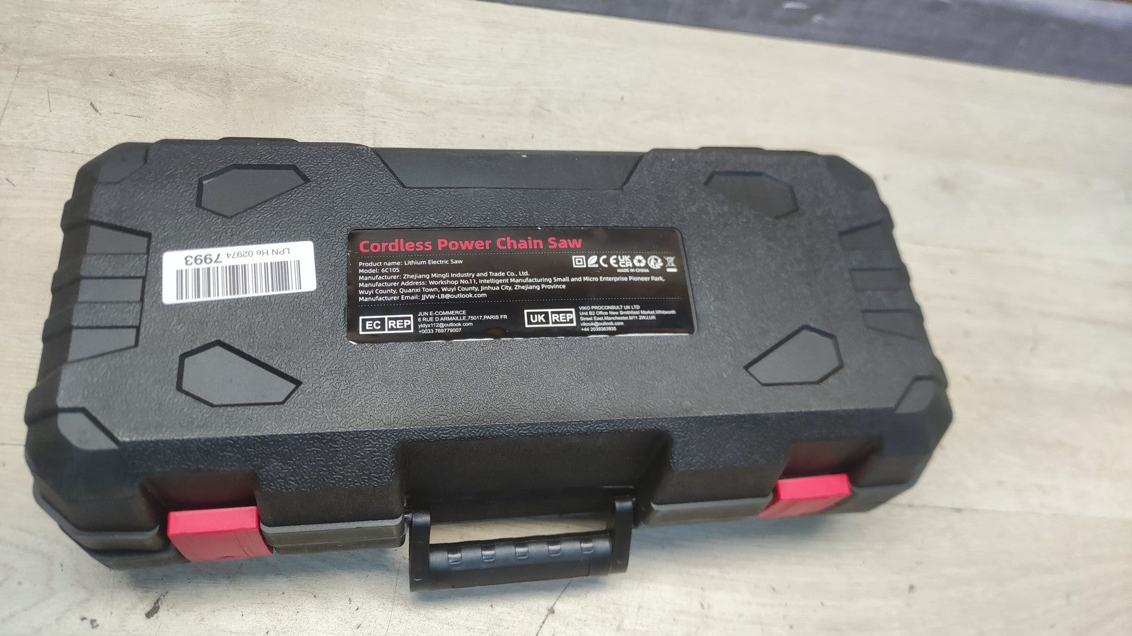 VIWKO 6C10S Akku-Kettensäge 1300W, 6 Zoll & 8 Zoll, mit 2x Akku 4,0Ah, I38249