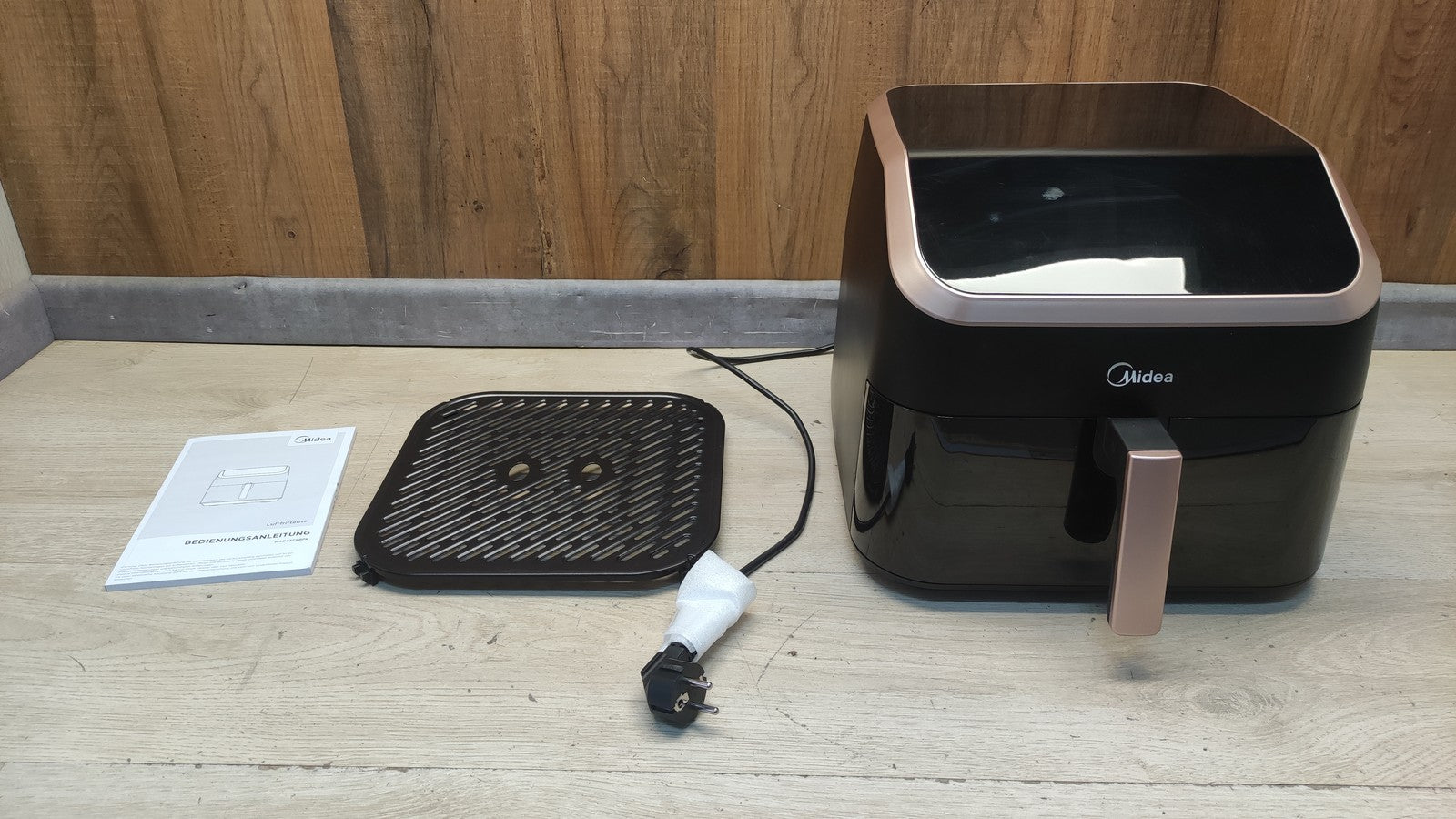 Midea MAD85F9BPK Heißluftfritteuse XXL AirFryer 8.5L, I39647