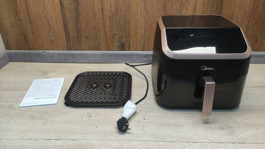 Midea MAD85F9BPK Heißluftfritteuse XXL AirFryer 8.5L, I39647