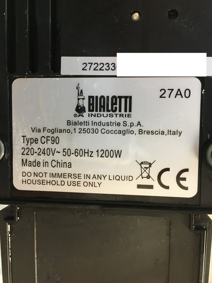 Bialetti Gioia Espresso-Kaffeemaschine CF90, 1200W, weiß, I36580