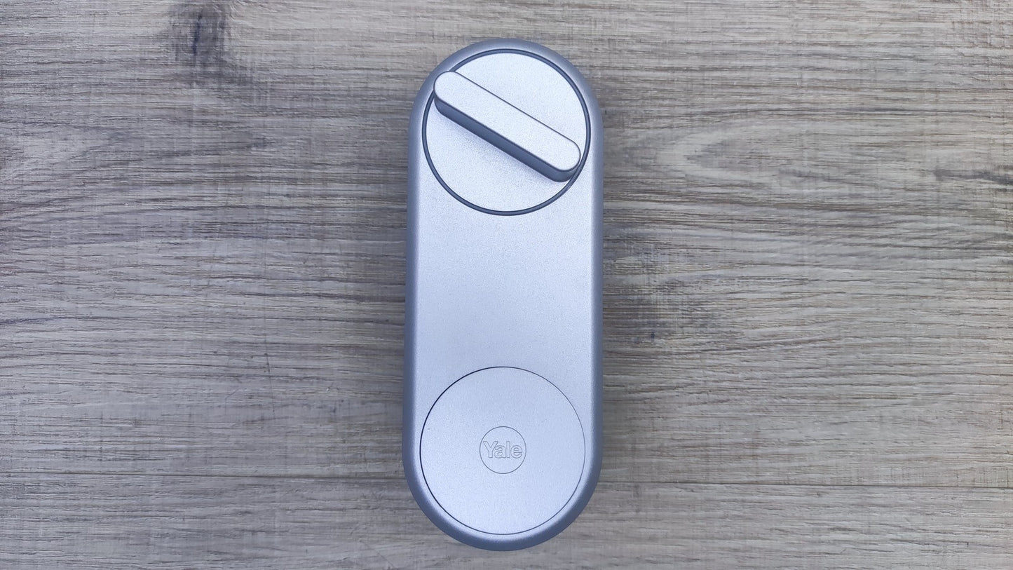 Yale 05/101200/SI Linus Smart Lock Türschloss, silber, I35903