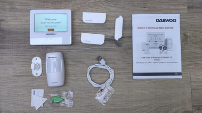 Daewoo AM301 Alarmanlage Set, Zentrale mit Touchscreen, I35470