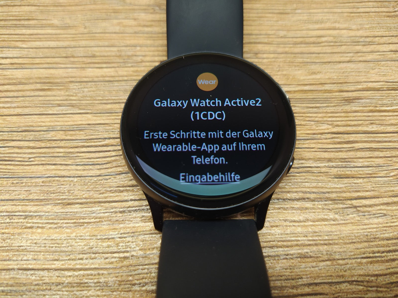 Samsung Galaxy Watch Active 2 Smartwatch SM-R380, Schwarz, I39204