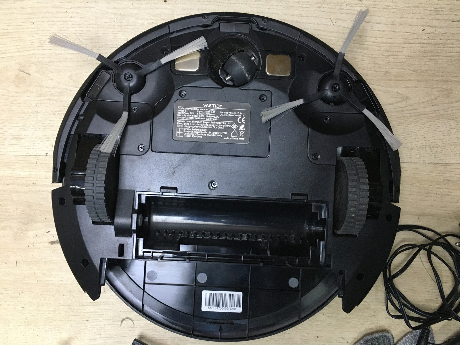 Vactidy Nimble T7 Saugroboter mit Wischfunktion 2 in 1, I35754