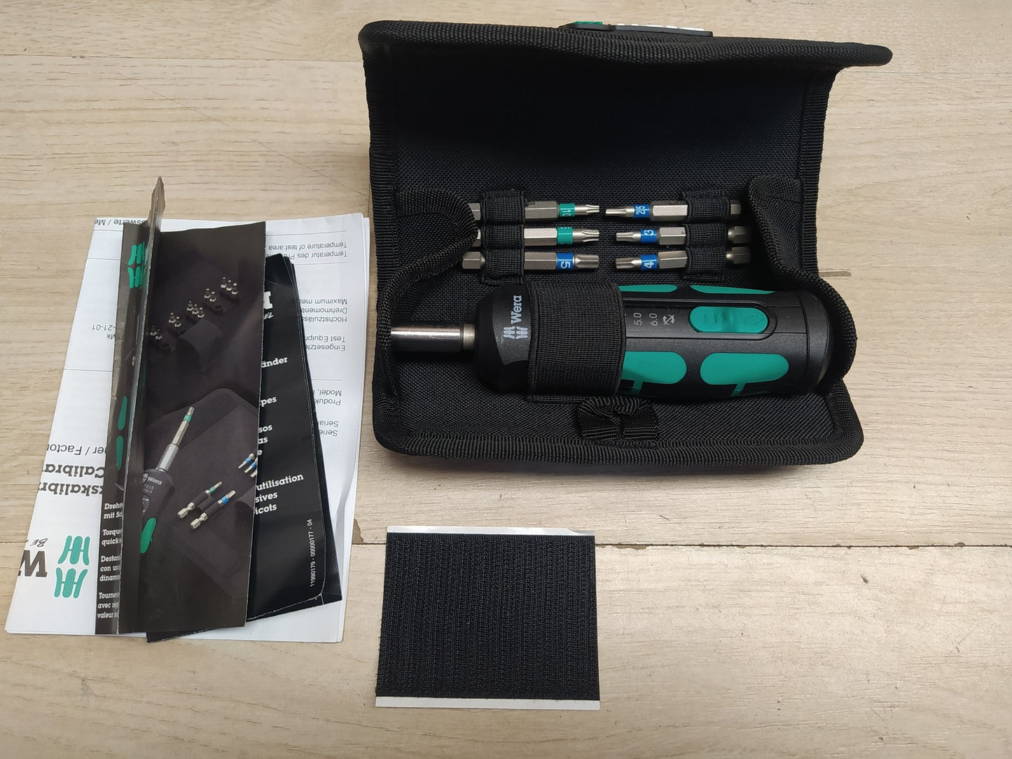 Wera 7515/7 Drehmomentschrauber mit Bitset, 7-teilig, I37093