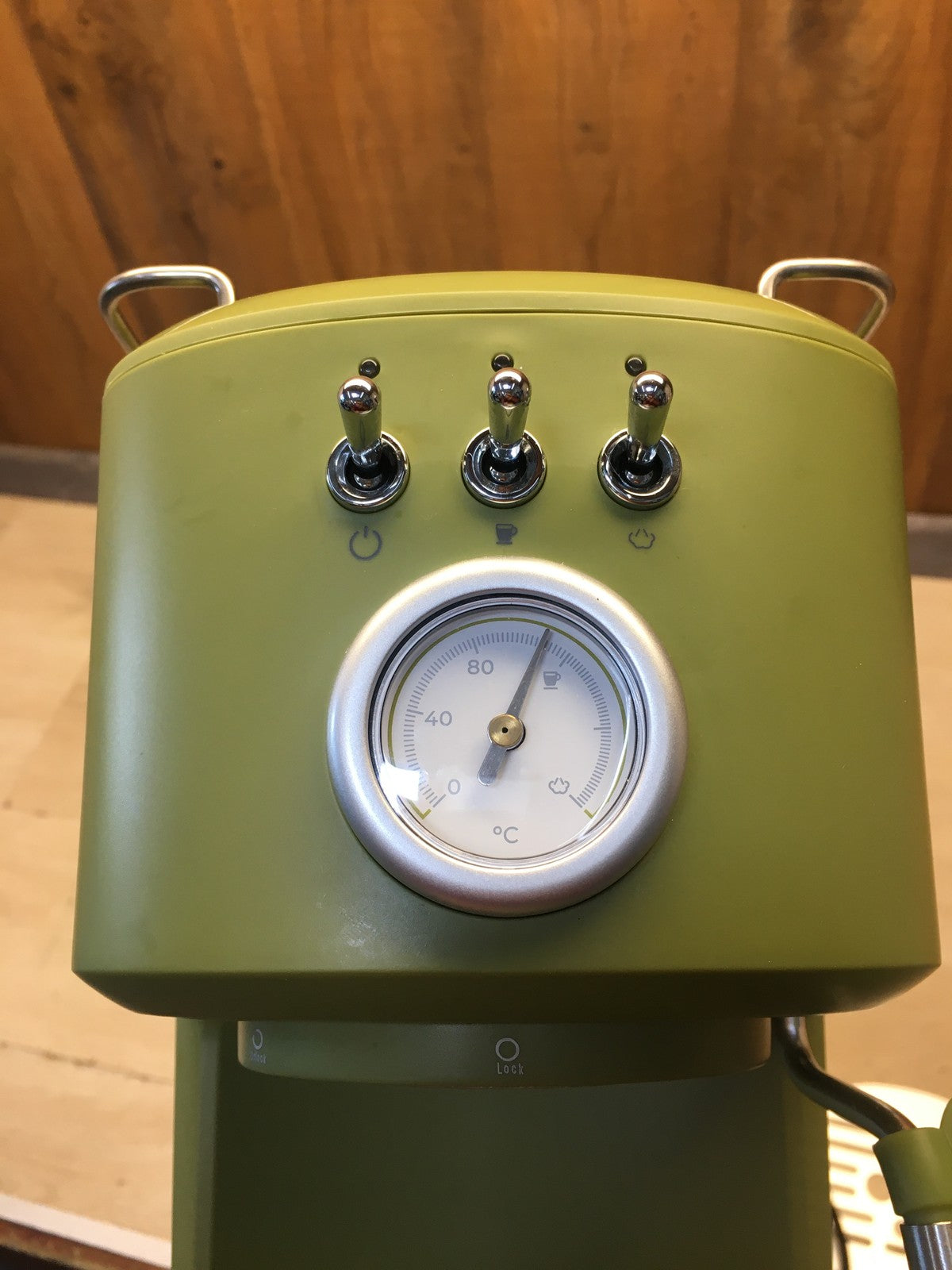 Cecotec Espressomaschine Power Espresso 20 Retro Green (01723) Grün, I39716