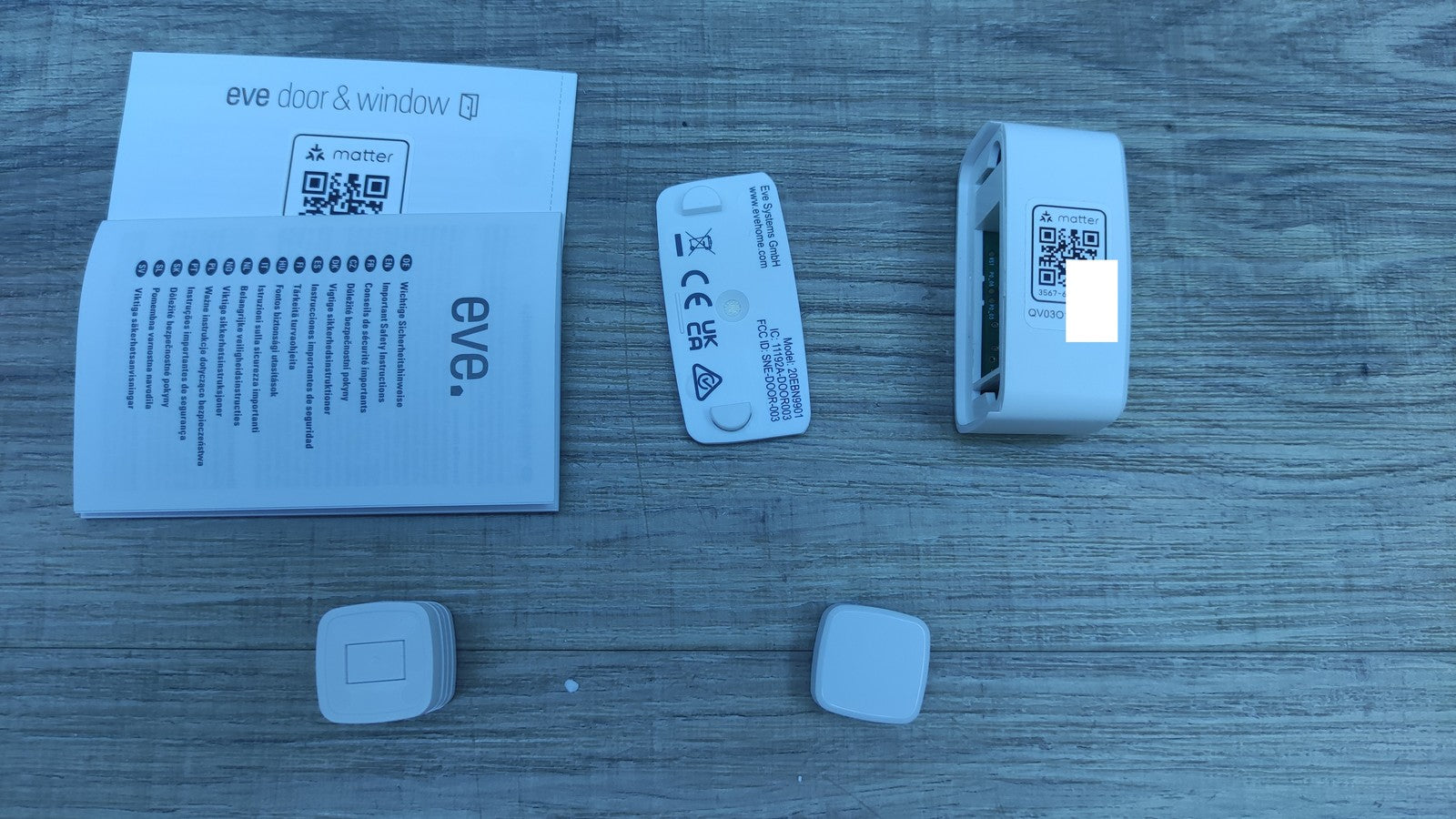 Eve Door & Window (Matter) Smarter Kontaktsensor für Türen & Fenster I34397