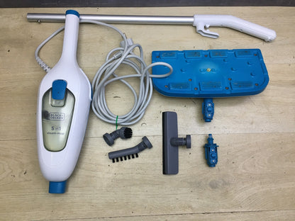 Black+Decker FSMH13E5-QS Dampfwischer mit Handreiniger 5 in 1, I34706