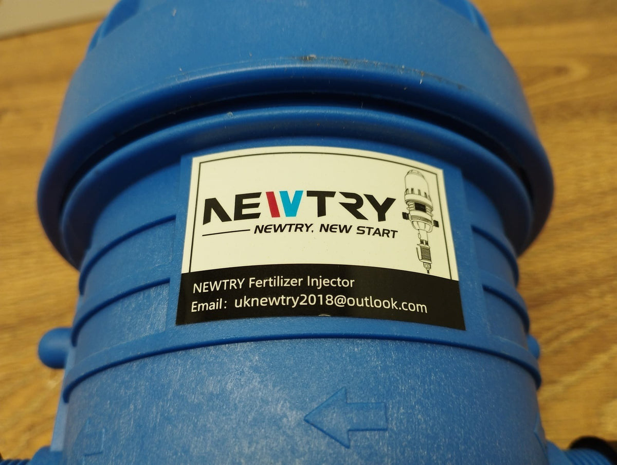 NEWTRY 0.4% -4% Düngerdosierer Wasserbetriebene Dosierpumpe