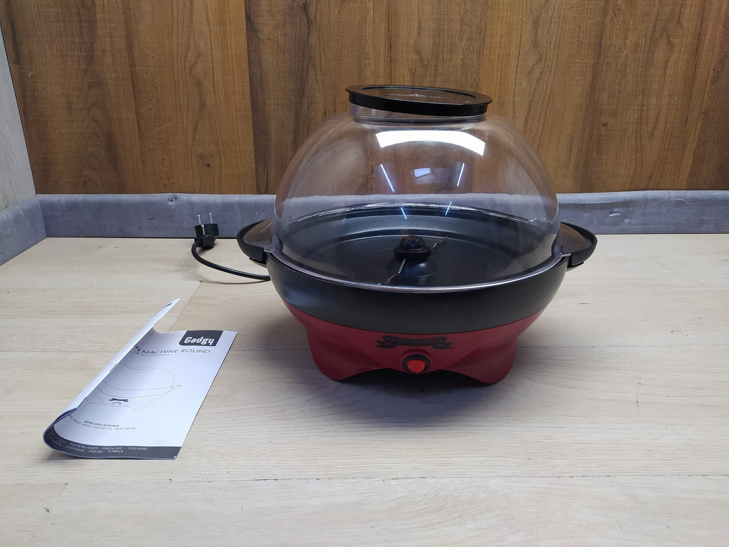 Gadgy GG0831 Popcornmaschine 800W, 5L, I36072