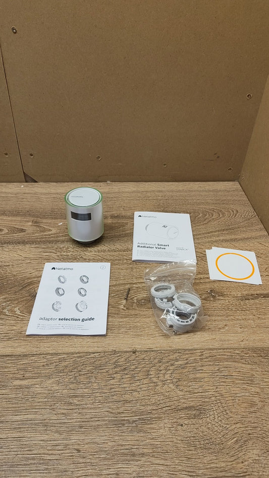 Netatmo Smartes Heizkörperthermostat WLAN, Zusatzmodul, I40294