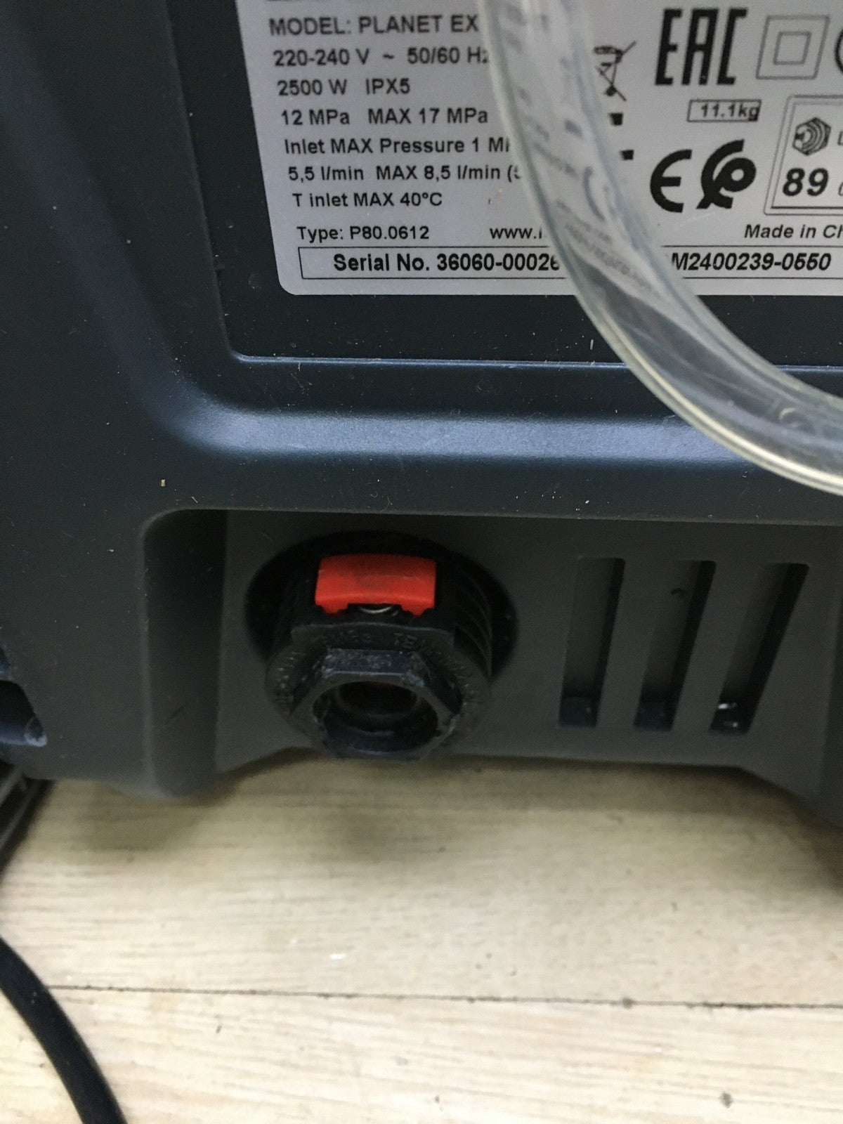 LAVOR Hochdruckreiniger Planet 170 EXTRA 8.110.0026C, 2500 W, 230V, I35524