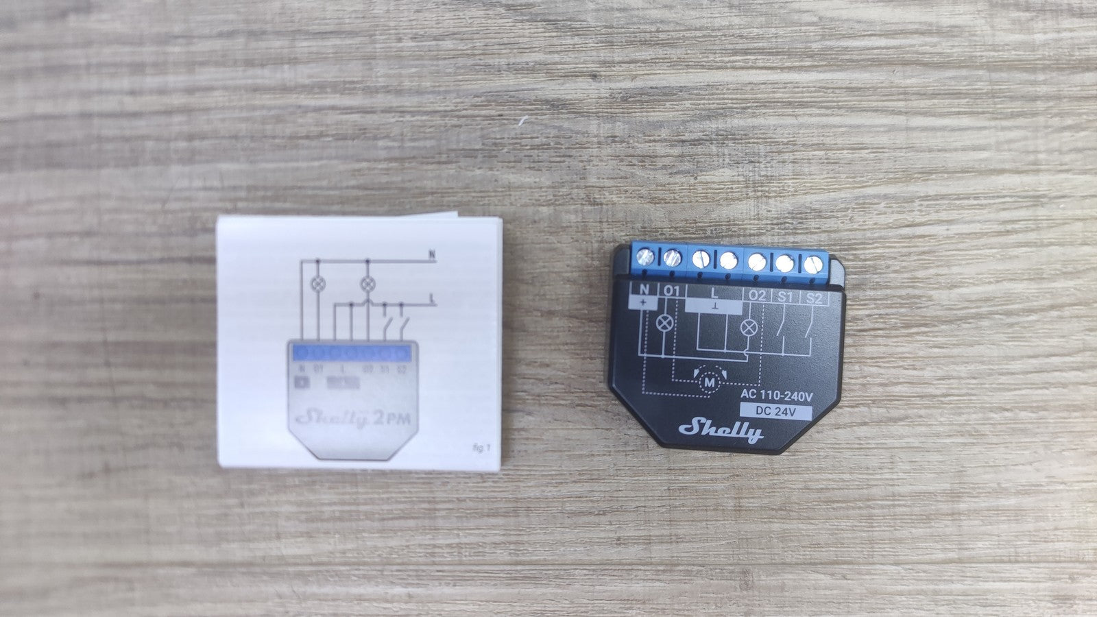Shelly Plus 2PM Smart Home Doppel Relais Schalter, I38694