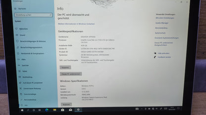 Microsoft Surface Pro 5 Tablet 12.3" 2736x1824 Intel m3-7Y30 4GB 128GB GLASBRUCH