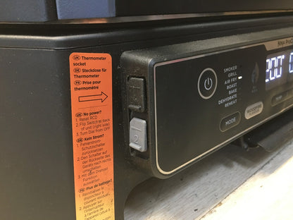 Ninja Woodfire Pro Connect XL Elektrischer BBQ Smoker Grill OG901EUAMZ, I37719