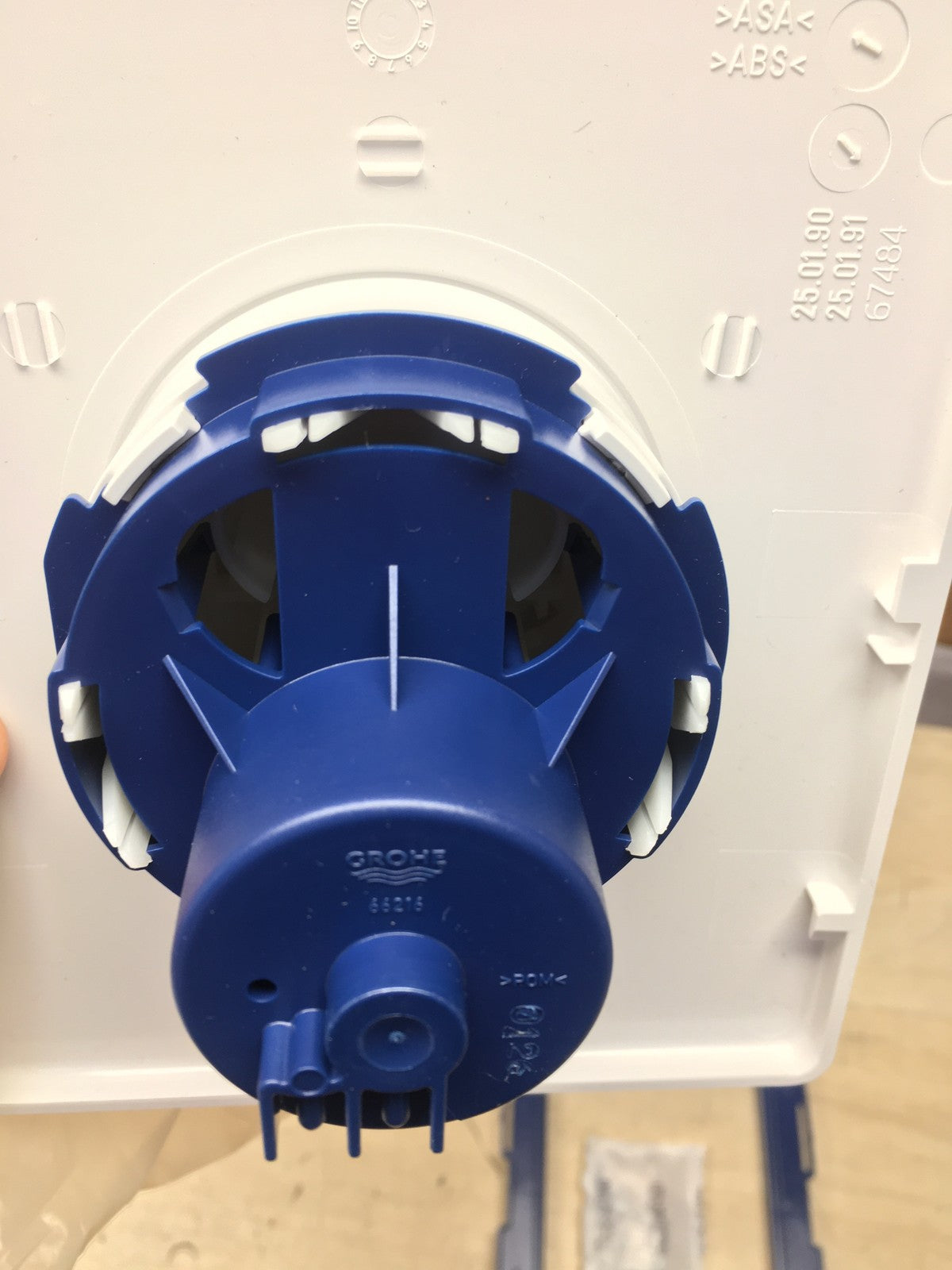 GROHE Skate Betätigungsplatte 38573SH0, für 1-Mengen-Betätigung, I40012