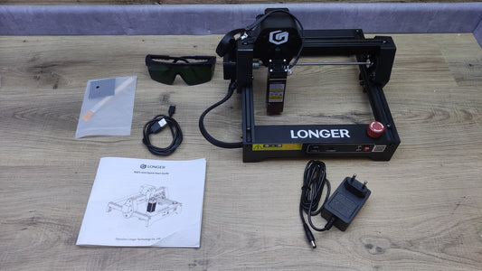 LONGER Ray5 mini Lasergraviermaschine, 3,5 W Laserleistung, I39570
