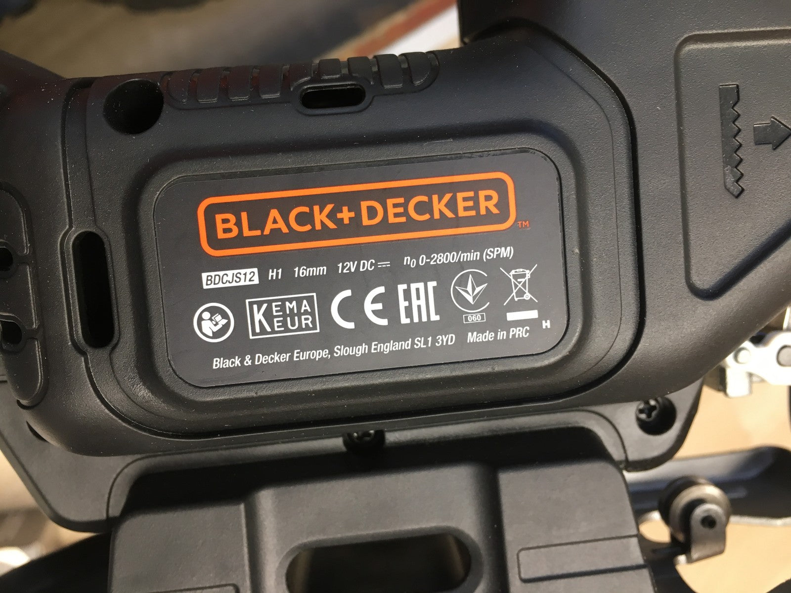 Black+Decker BDCJS12N Akku-Stichsäge Solo, I39199