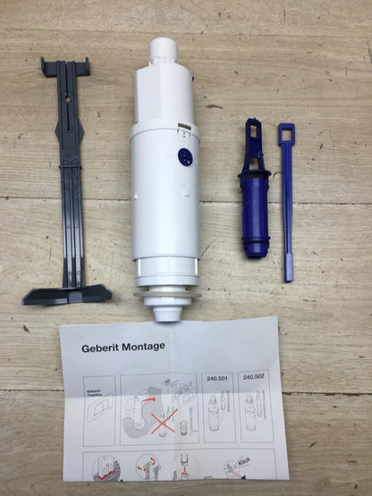 Geberit Spülgarnitur für Betätigung von vorn, Heberglocke, 240.501.00, I39803