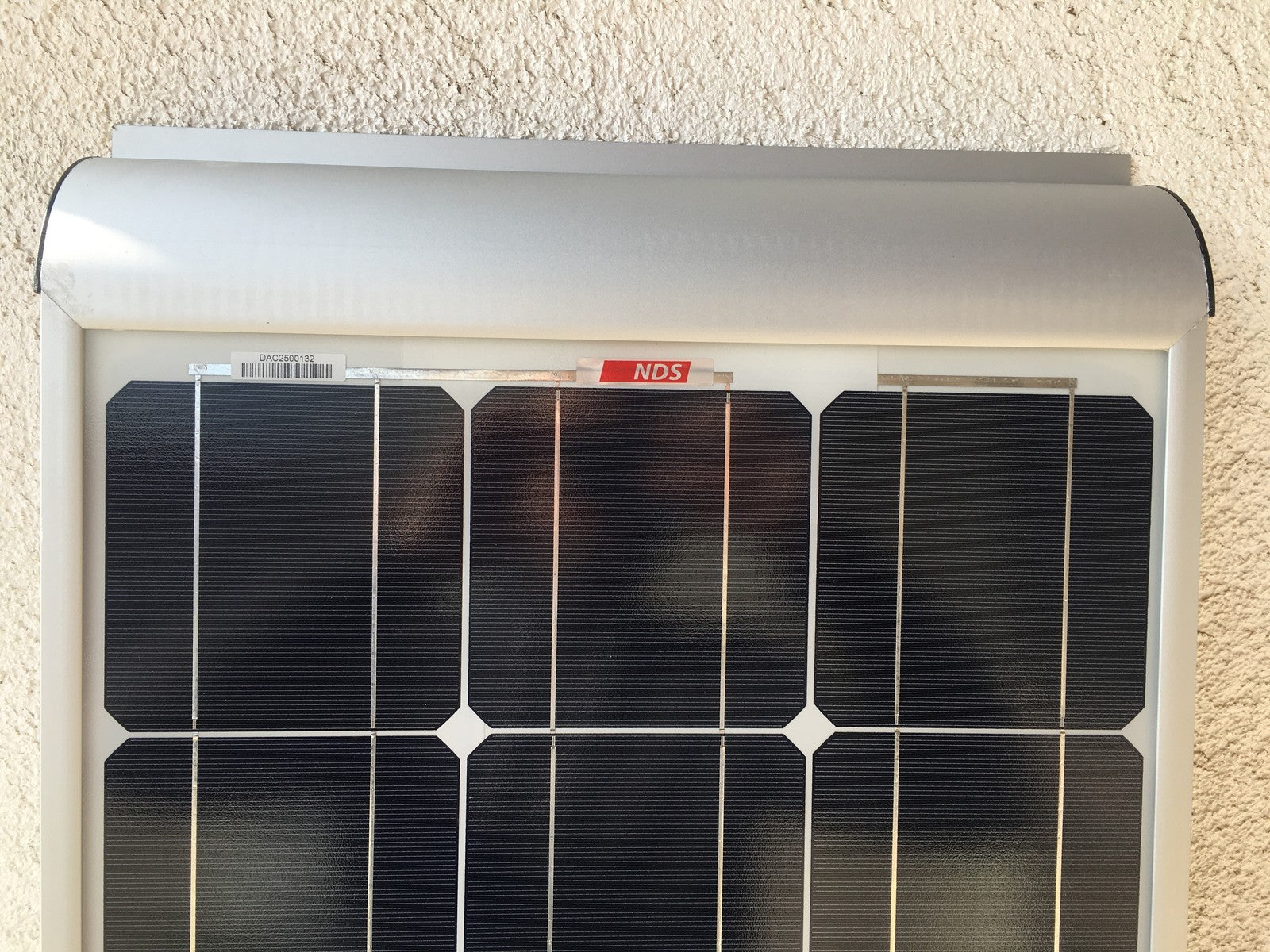 NDS PSM100WP-S Slimline Mono Solarpanel, 100 W, 1727 x 416 x 60 cm, I37059